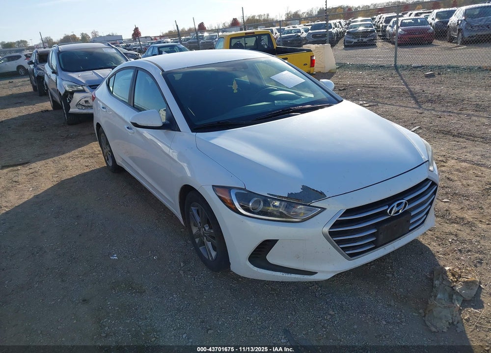 2018 HYUNDAI ELANTRA SEL VIN: 5NPD84LF9JH268891