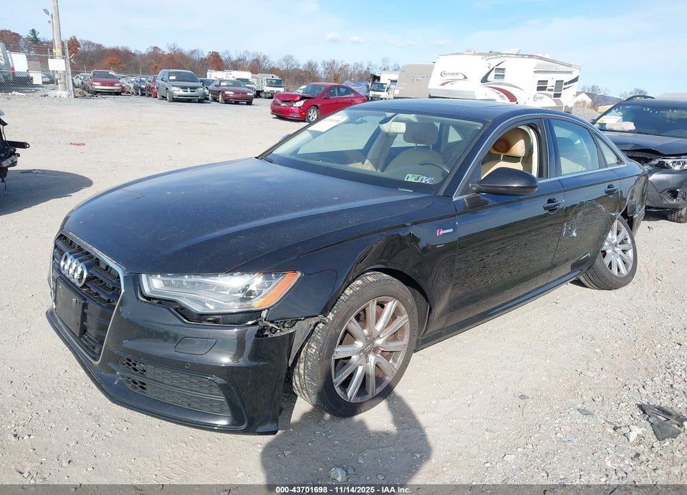 2013 AUDI A6 VIN: WAUHGAFC1DN120885