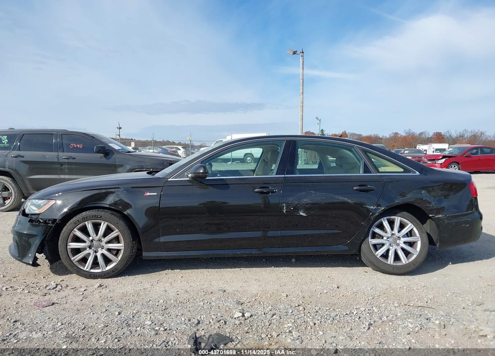 2013 AUDI A6 VIN: WAUHGAFC1DN120885