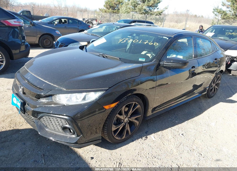 2018 HONDA CIVIC SPORT VIN: SHHFK7H42JU410031