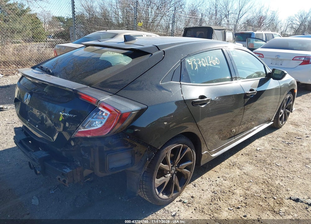 2018 HONDA CIVIC SPORT VIN: SHHFK7H42JU410031