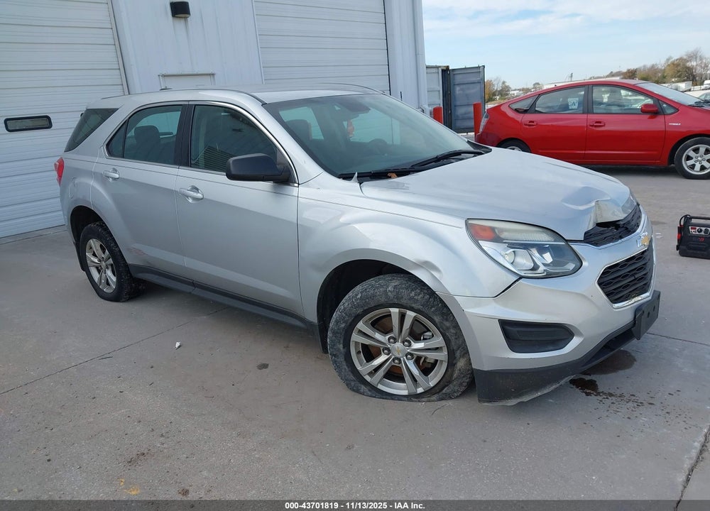 2016 CHEVROLET EQUINOX LS VIN: 2GNALBEK1G6311334
