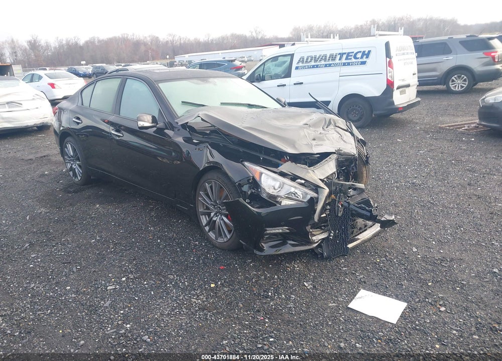2023 INFINITI Q50 RED SPORT 400 AWD VIN: JN1FV7DR5PM590229