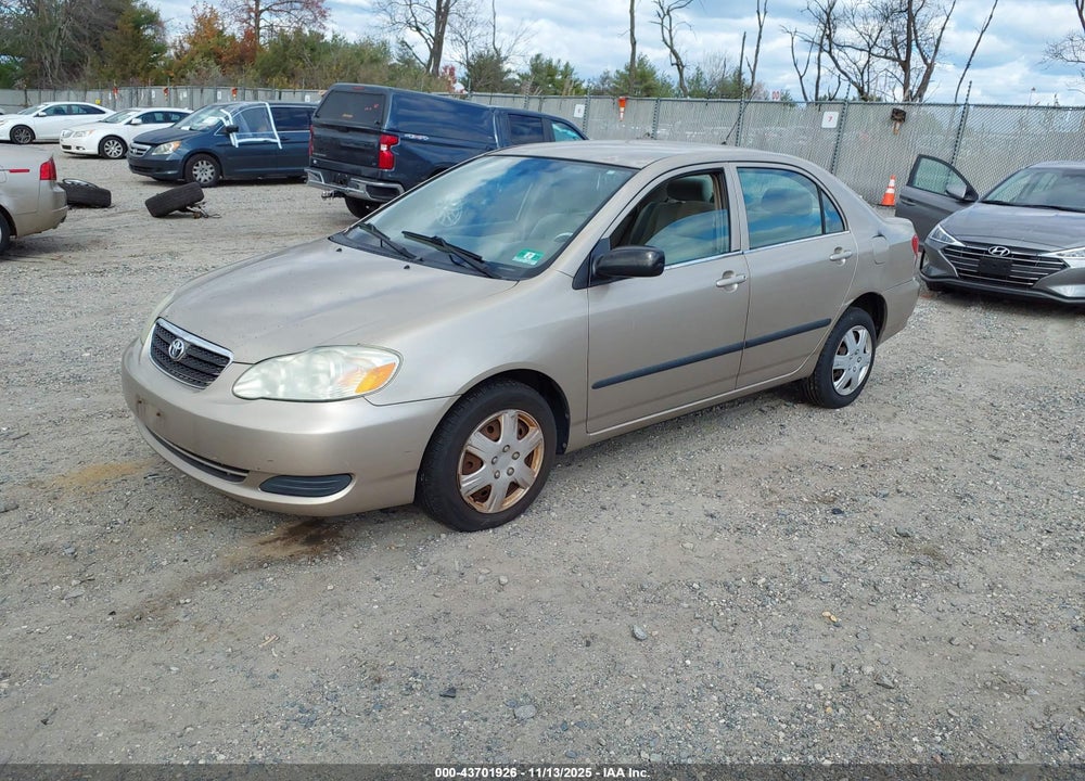 2005 TOYOTA COROLLA CE VIN: 2T1BR32E15C452755