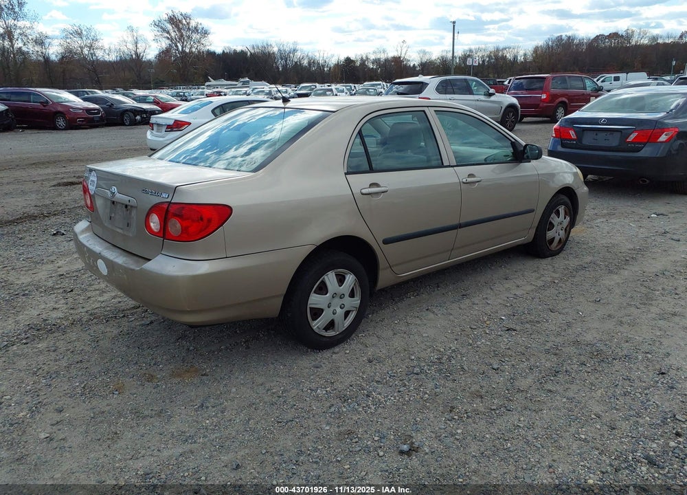 2005 TOYOTA COROLLA CE VIN: 2T1BR32E15C452755