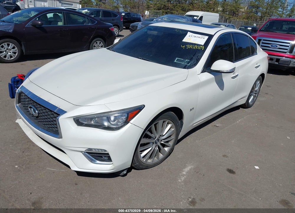 2018 INFINITI Q50 3.0T LUXE VIN: JN1EV7AR5JM444923