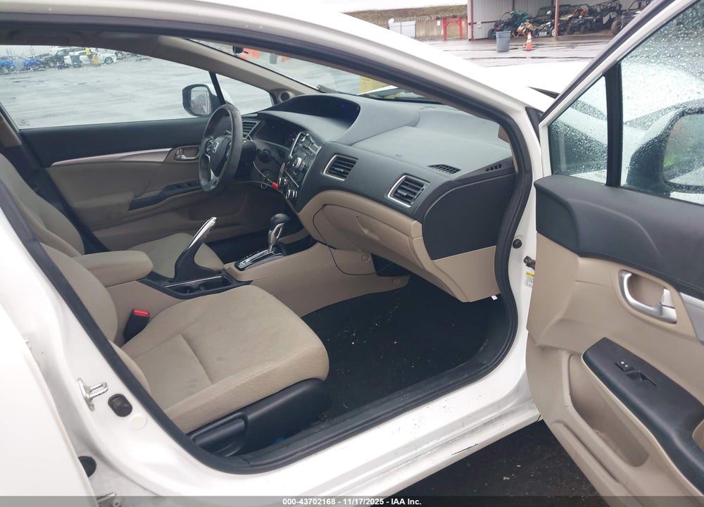 2013 HONDA CIVIC EX VIN: 19XFB2F82DE273631