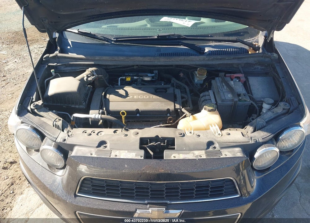 2014 CHEVROLET SONIC VIN: 1G1JC5SH5E4205320