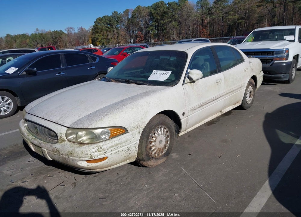 2001 BUICK LESABRE CUSTOM VIN: 1G4HP54K61U187712