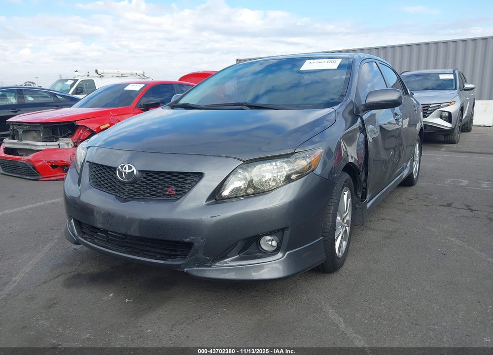 2010 TOYOTA COROLLA S VIN: 2T1BU4EE9AC439035