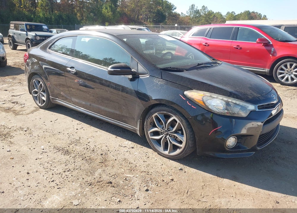 2016 KIA FORTE KOUP SX VIN: KNAFZ6A39G5617922