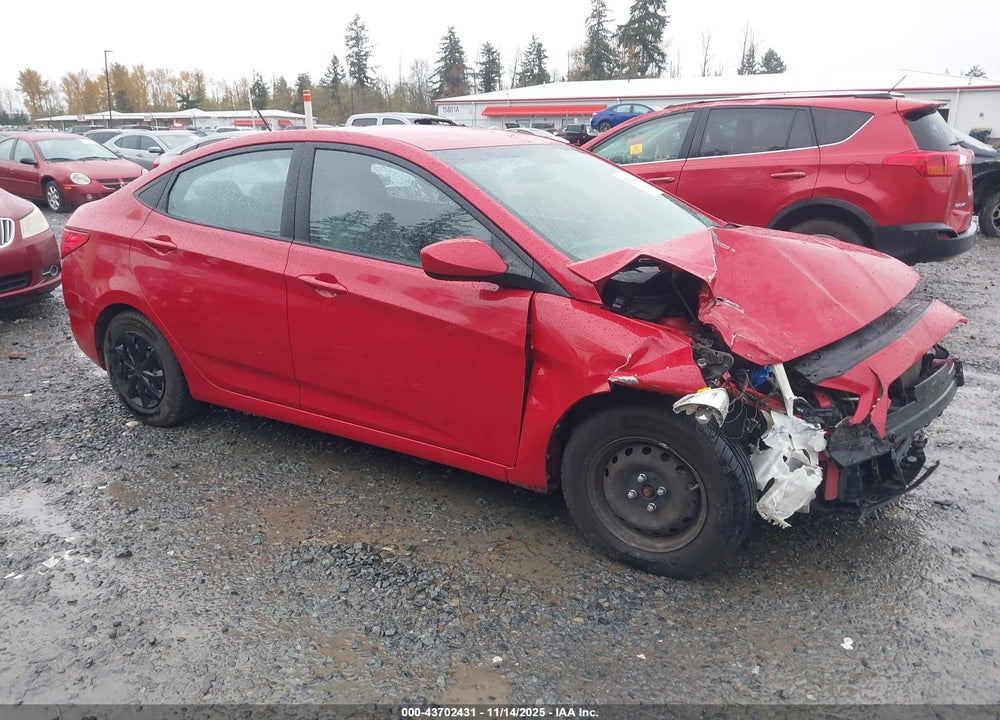 2016 HYUNDAI ACCENT SE VIN: KMHCT4AE3GU052906