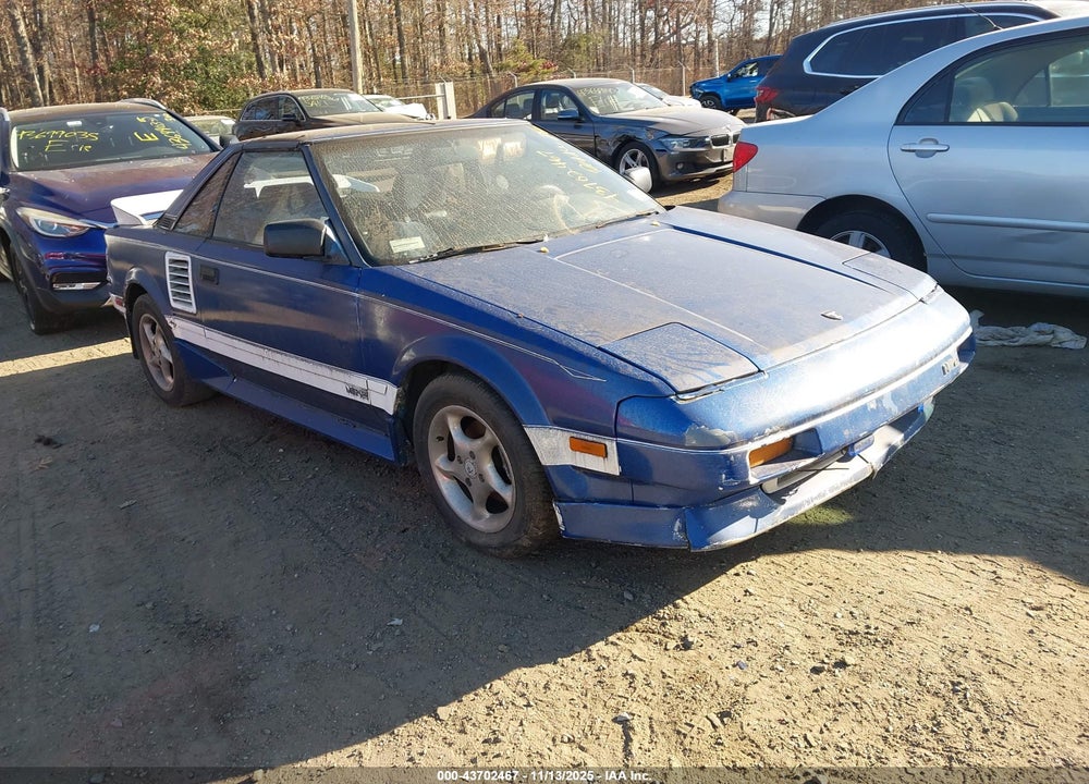 1988 TOYOTA MR2 T-BAR VIN: JT2AW15J6J0139022