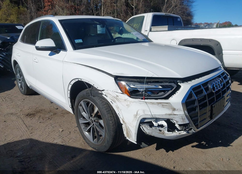 2021 AUDI Q5 PREMIUM 45 TFSI QUATTRO S TRONIC VIN: WA1AAAFY6M2008841