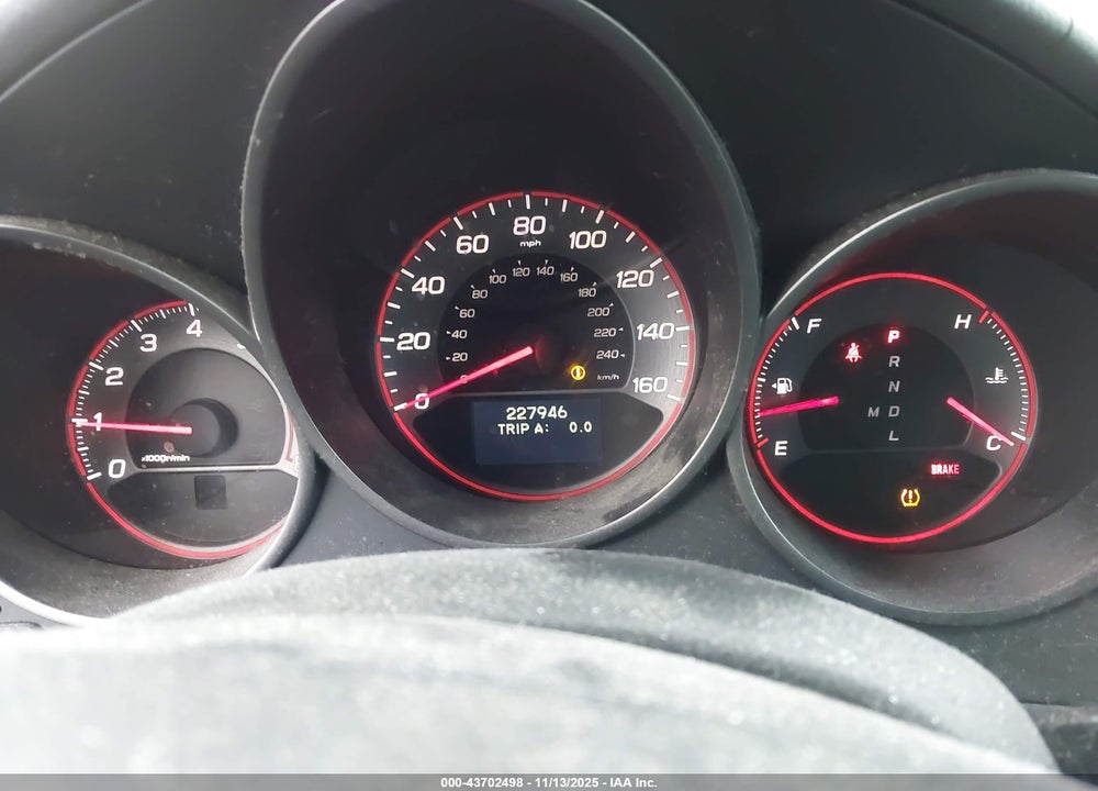 2007 ACURA TL TYPE S VIN: 19UUA765X7A001415