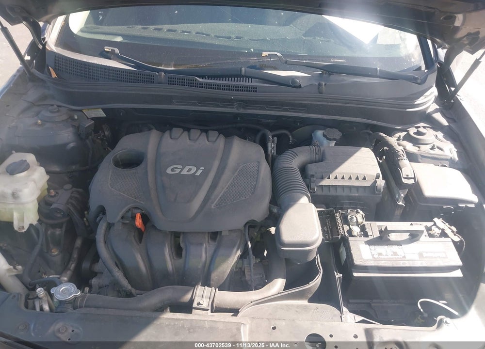 2013 HYUNDAI SONATA GLS VIN: 5NPEB4AC1DH721758