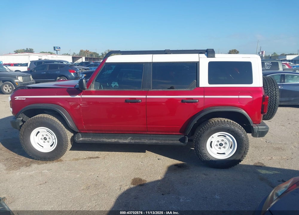 2025 FORD BRONCO HERITAGE EDITION VIN: 1FMEE4DPXSLA56580