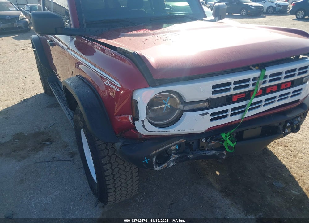 2025 FORD BRONCO HERITAGE EDITION VIN: 1FMEE4DPXSLA56580
