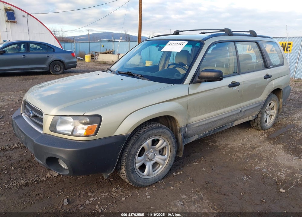2004 SUBARU FORESTER 2.5X VIN: JF1SG636X4H719633