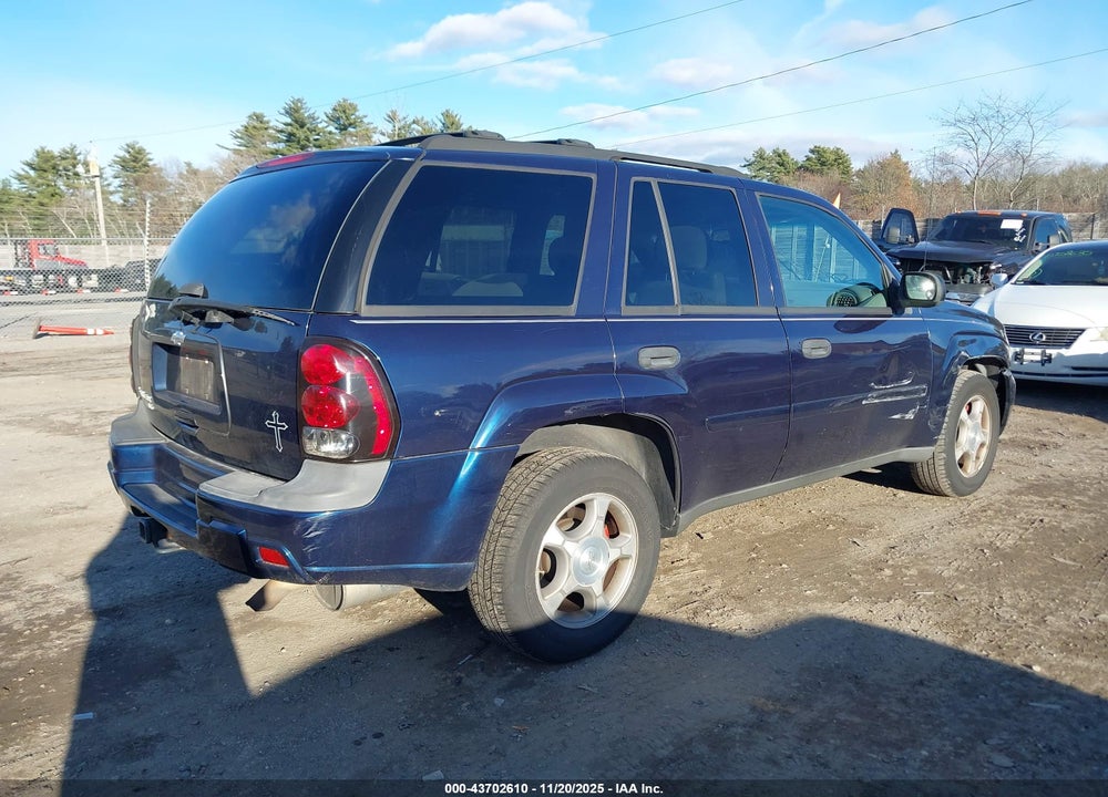2008 CHEVROLET TRAILBLAZER FLEET VIN: 1GNDT13S682205583