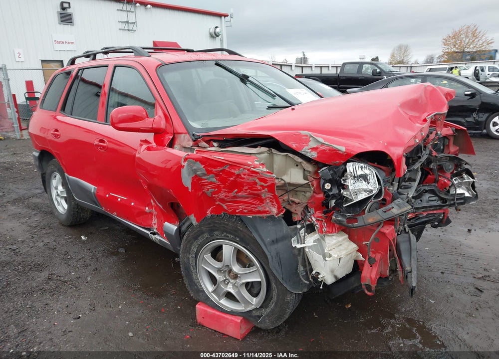 2004 HYUNDAI SANTA FE GLS/LX VIN: KM8SC73EX4U646043