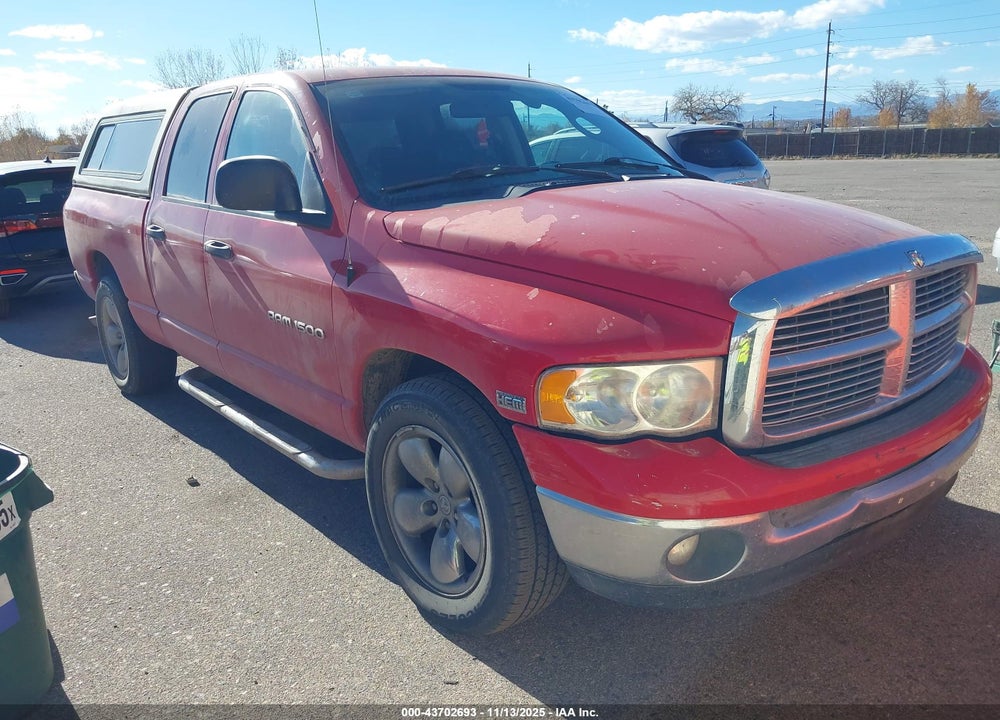 2005 DODGE RAM 1500 SLT/LARAMIE VIN: 1D7HA18DX5S300949