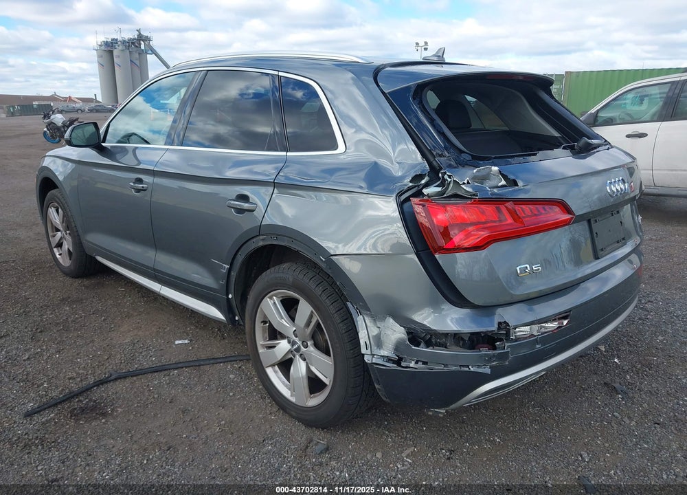 2018 AUDI Q5 VIN: WA1BNAFY3J2015539