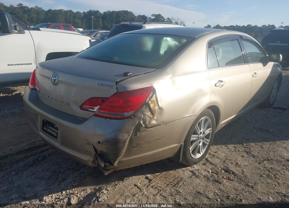 2005 TOYOTA AVALON LIMITED VIN: 4T1BK36BX5U017736