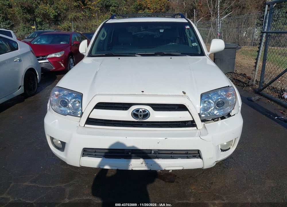 2006 TOYOTA 4RUNNER LIMITED V8 VIN: JTEBT17R668034198