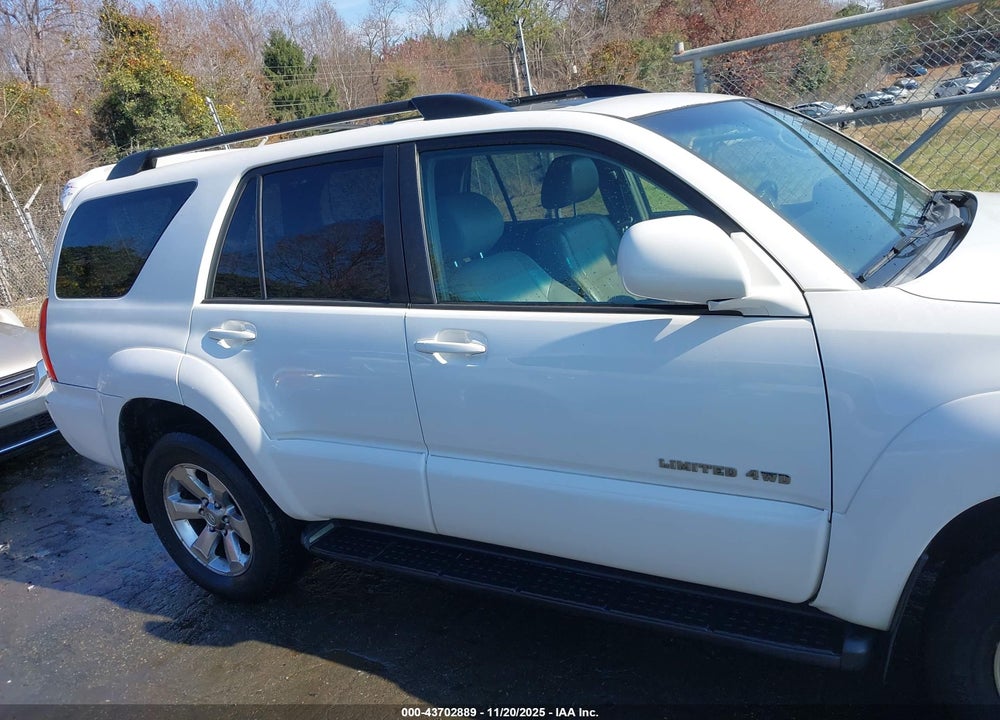 2006 TOYOTA 4RUNNER LIMITED V8 VIN: JTEBT17R668034198