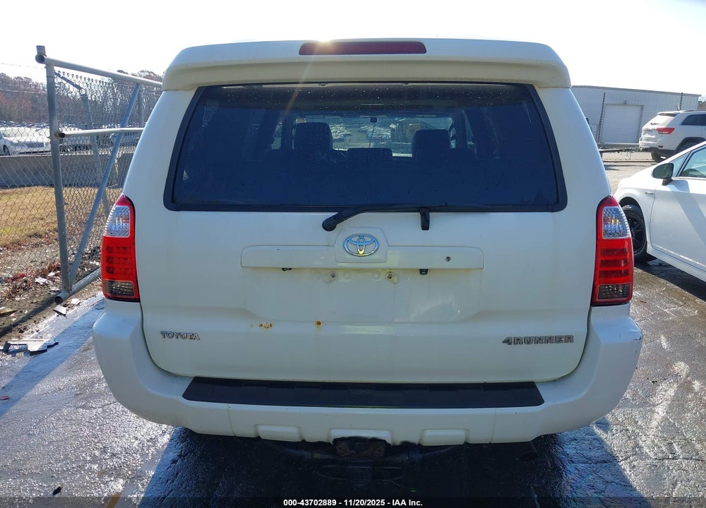 2006 TOYOTA 4RUNNER LIMITED V8 VIN: JTEBT17R668034198