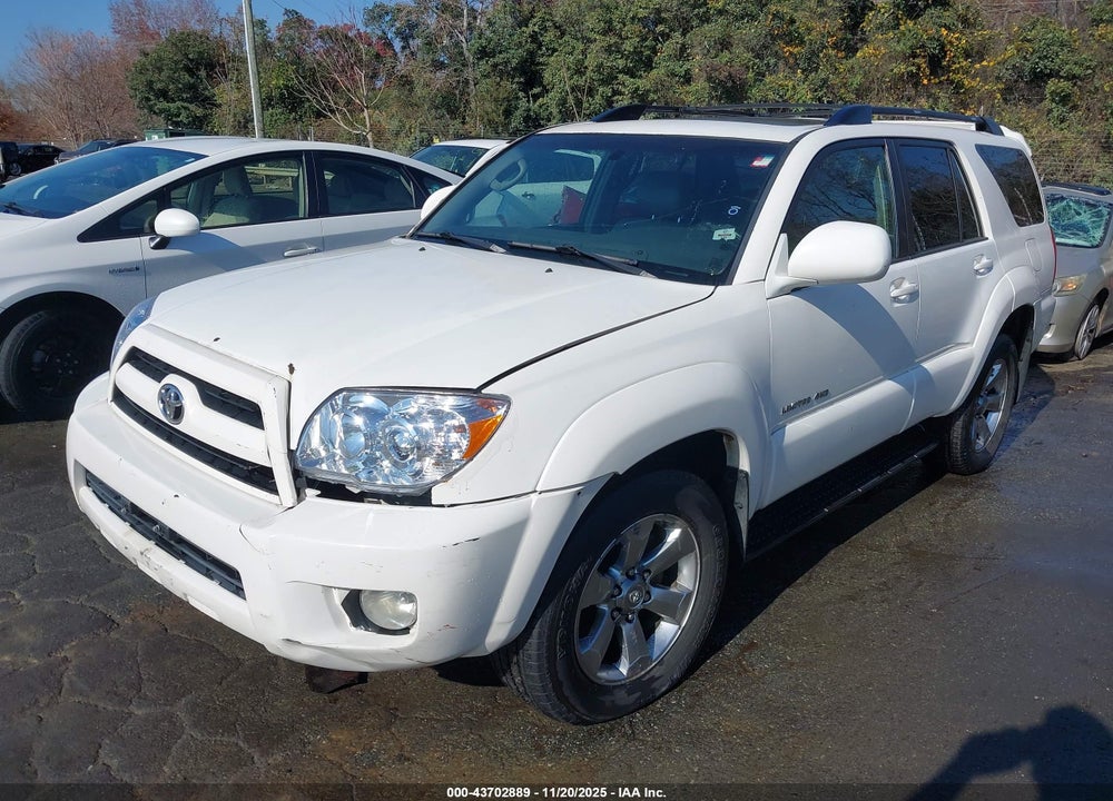 2006 TOYOTA 4RUNNER LIMITED V8 VIN: JTEBT17R668034198
