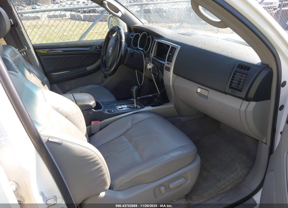 2006 TOYOTA 4RUNNER LIMITED V8 VIN: JTEBT17R668034198
