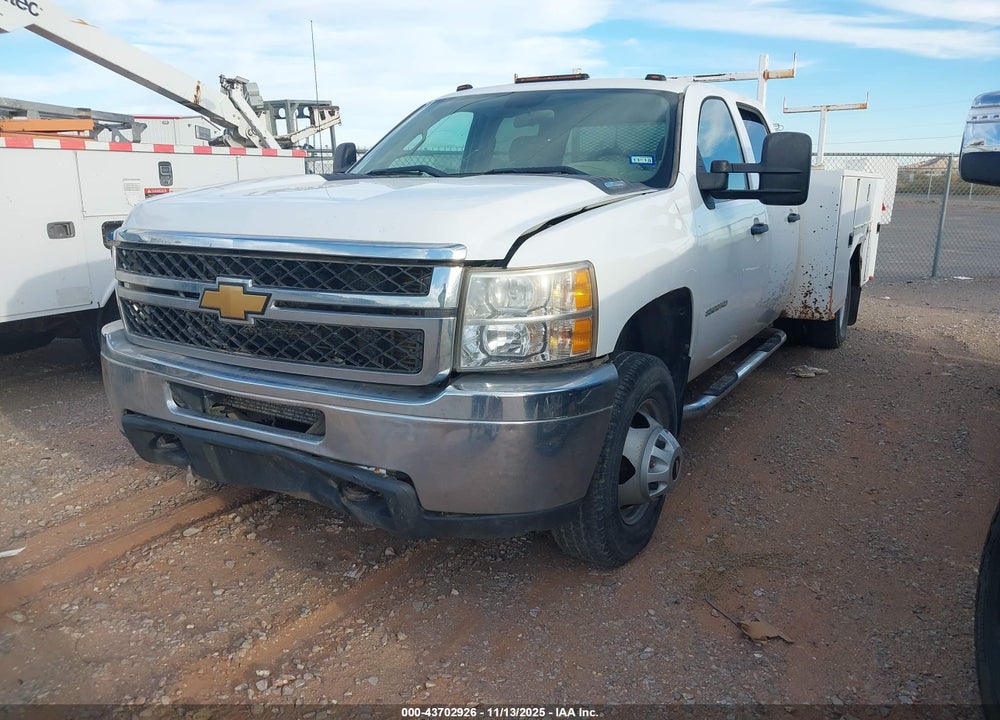 2013 CHEVROLET SILVERADO 3500HD CHASSIS WORK TRUCK VIN: 1GB4CZC81DF146221
