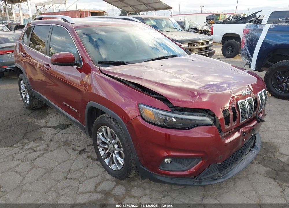 2019 JEEP CHEROKEE LATITUDE PLUS FWD VIN: 1C4PJLLX8KD242651