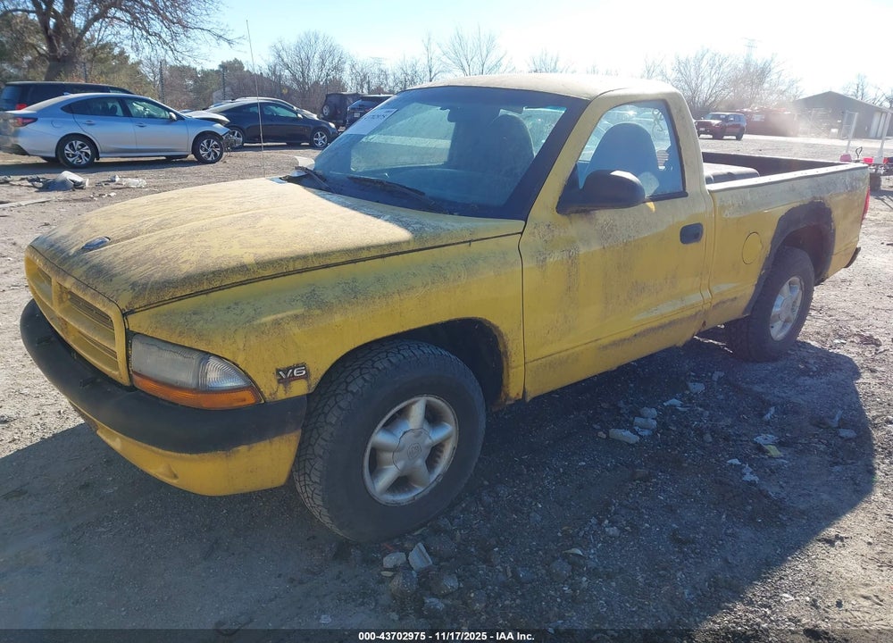 1999 DODGE DAKOTA SLT/SPORT VIN: 1B7FL26X7XS134634