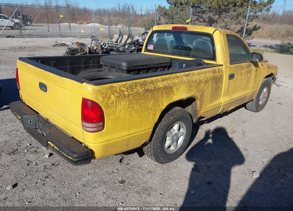 1999 DODGE DAKOTA SLT/SPORT VIN: 1B7FL26X7XS134634