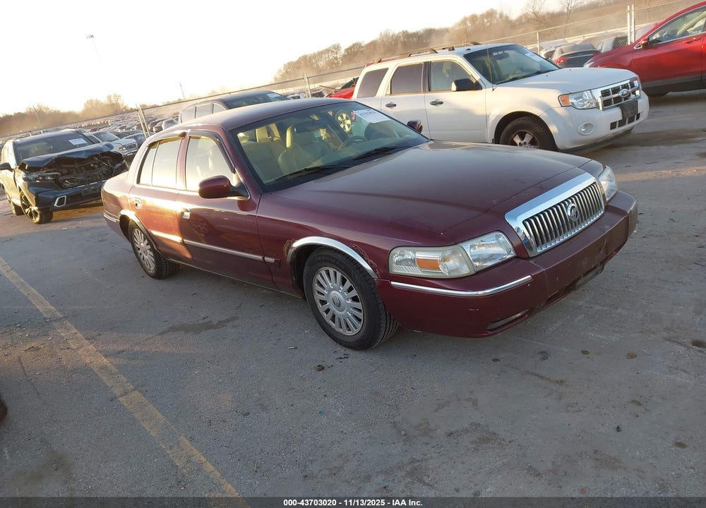 2007 MERCURY GRAND MARQUIS LS VIN: 2MEFM75V17X627134