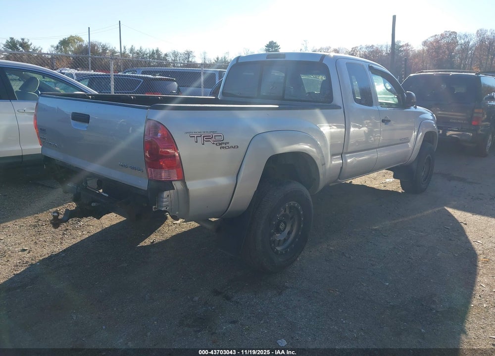 2008 TOYOTA TACOMA BASE V6 VIN: 5TEUU42N48Z487706