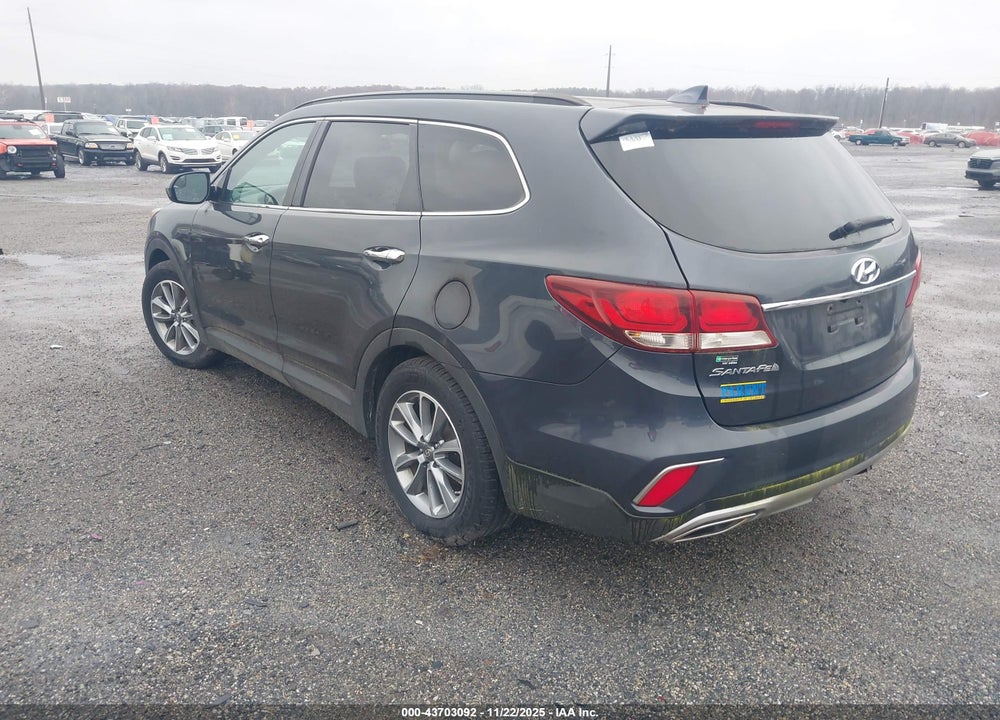 2017 HYUNDAI SANTA FE SE VIN: KM8SM4HFXHU222588