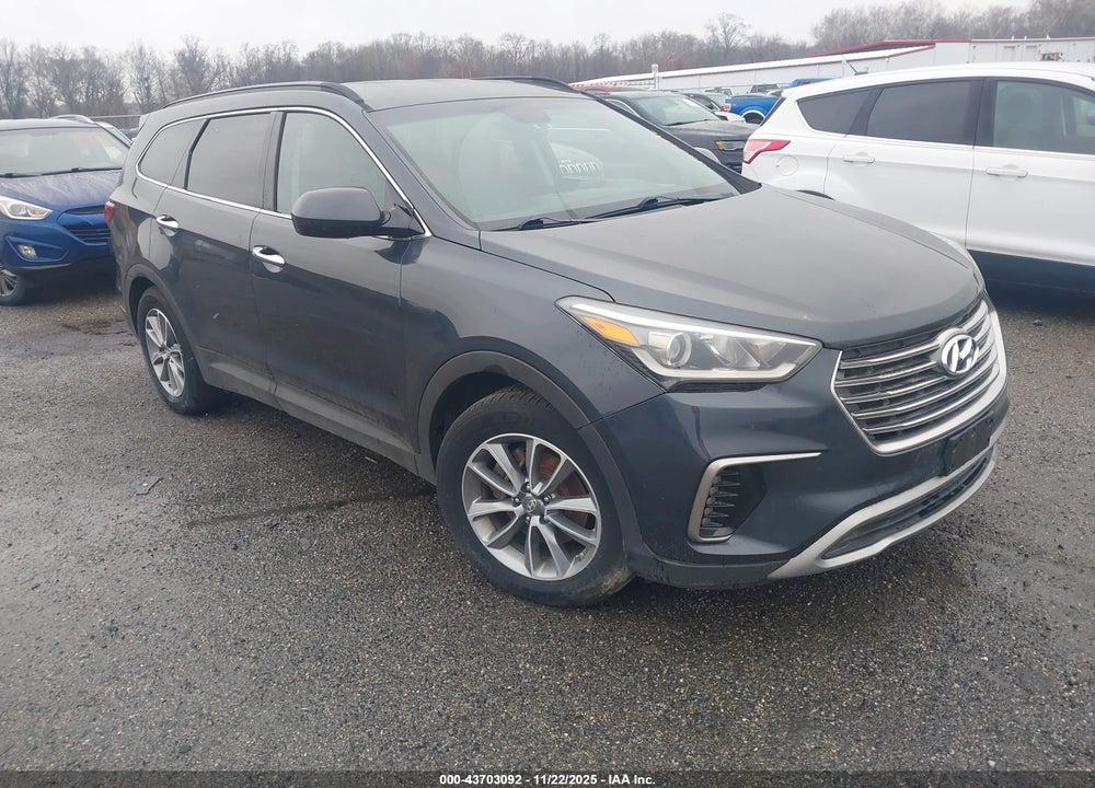 2017 HYUNDAI SANTA FE SE VIN: KM8SM4HFXHU222588