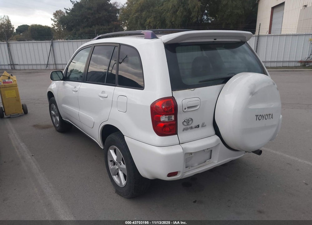 2004 TOYOTA RAV4 VIN: JTEHD20V640031141