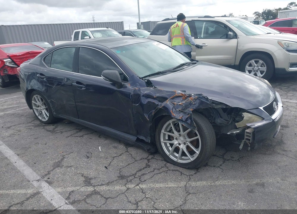 2009 LEXUS IS 250 VIN: JTHBK262195090376