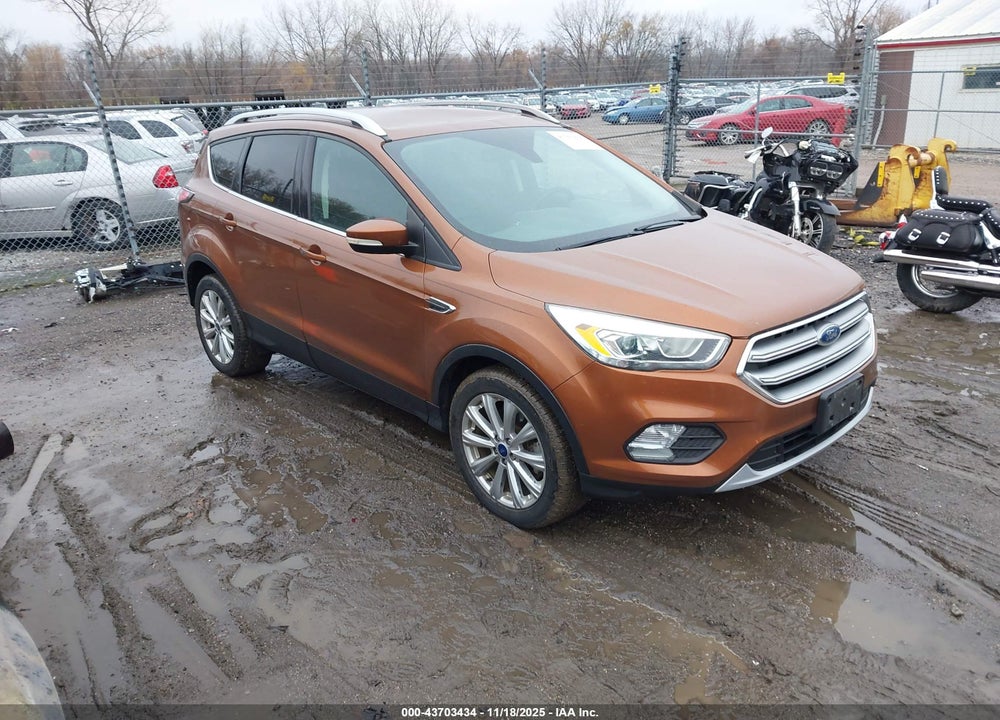 2017 FORD ESCAPE TITANIUM VIN: 1FMCU9JD7HUA22942