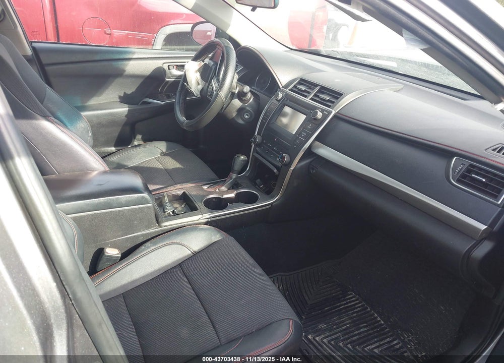2016 TOYOTA CAMRY SE VIN: 4T1BF1FK3GU205655