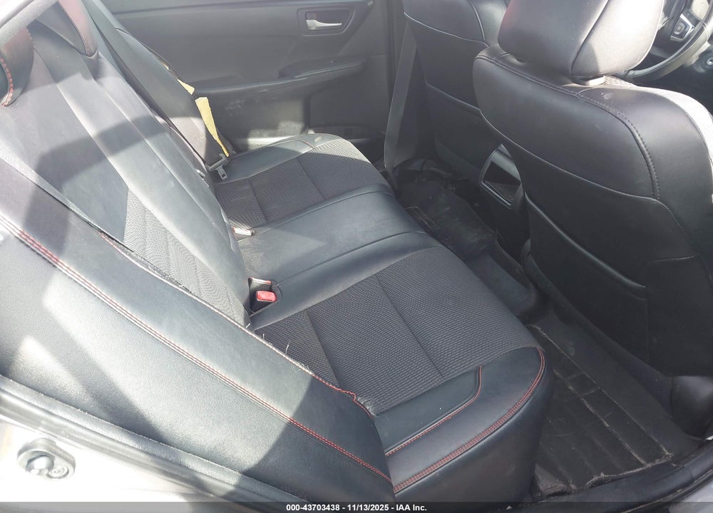 2016 TOYOTA CAMRY SE VIN: 4T1BF1FK3GU205655