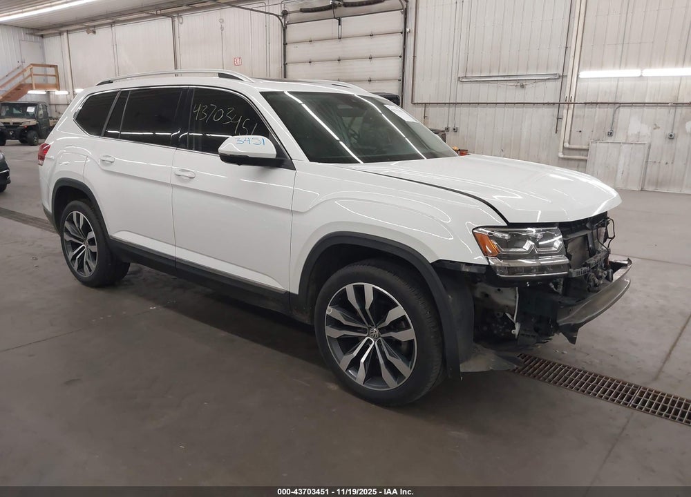 2019 VOLKSWAGEN ATLAS 3.6L V6 SEL PREMIUM VIN: 1V2NR2CA6KC550508