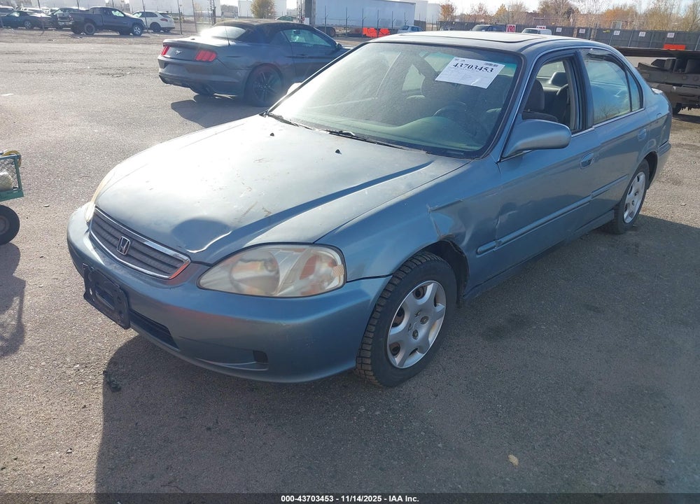 1999 HONDA CIVIC EX VIN: 1HGEJ854XXL008596