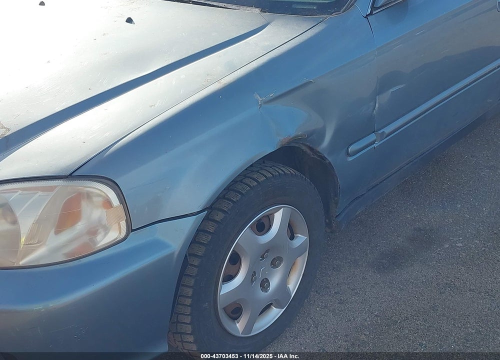 1999 HONDA CIVIC EX VIN: 1HGEJ854XXL008596