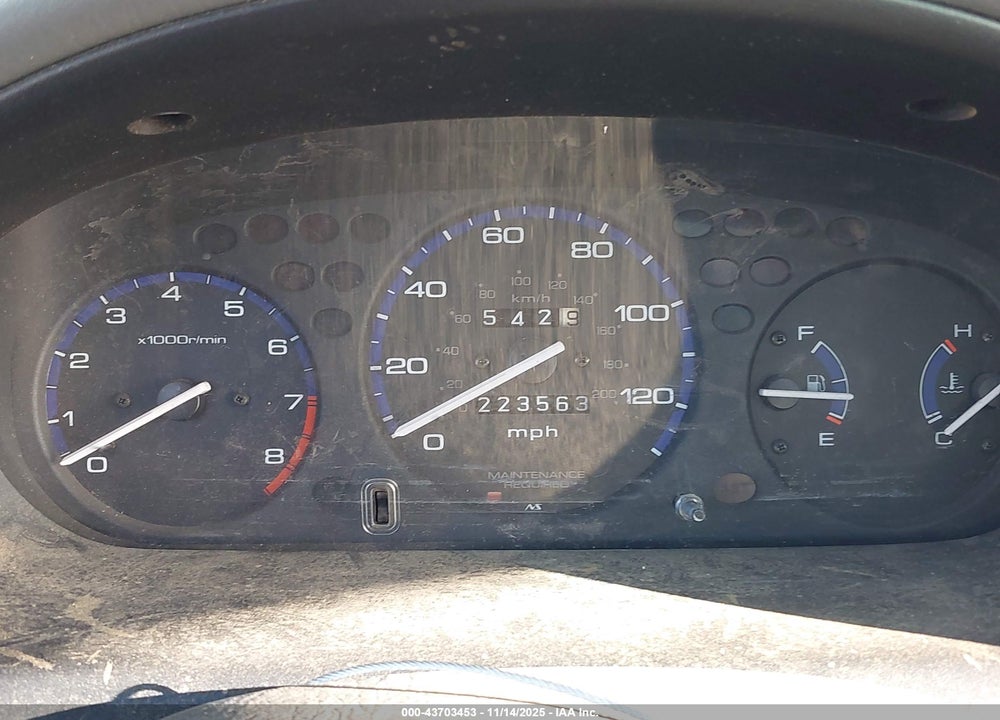 1999 HONDA CIVIC EX VIN: 1HGEJ854XXL008596